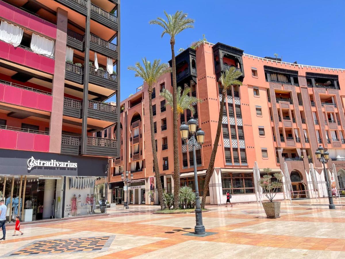 Appartement Haut Standing Gueliz Plaza Avec Vue Марракеш Екстер'єр фото