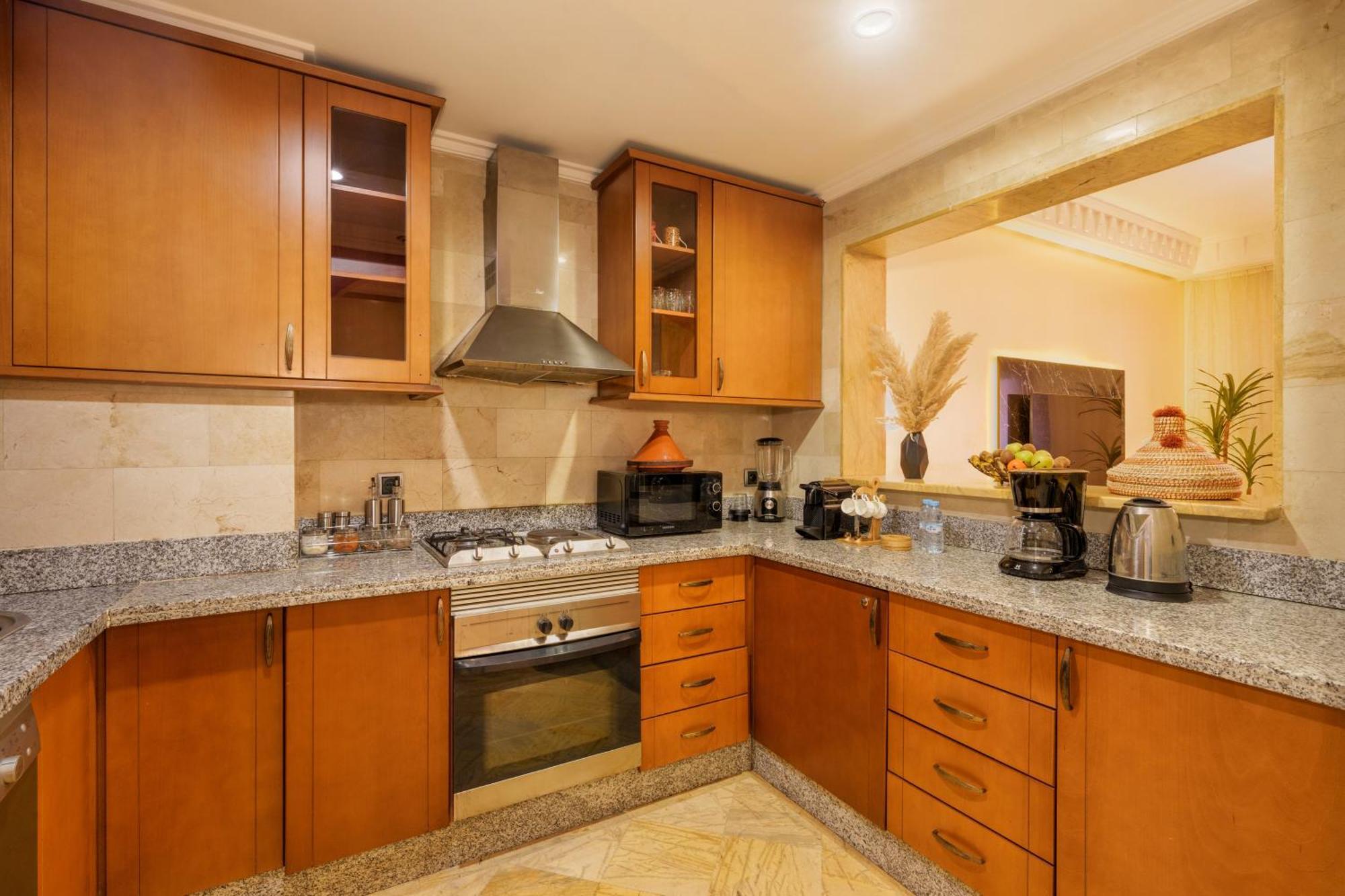 Appartement Haut Standing Gueliz Plaza Avec Vue Марракеш Екстер'єр фото