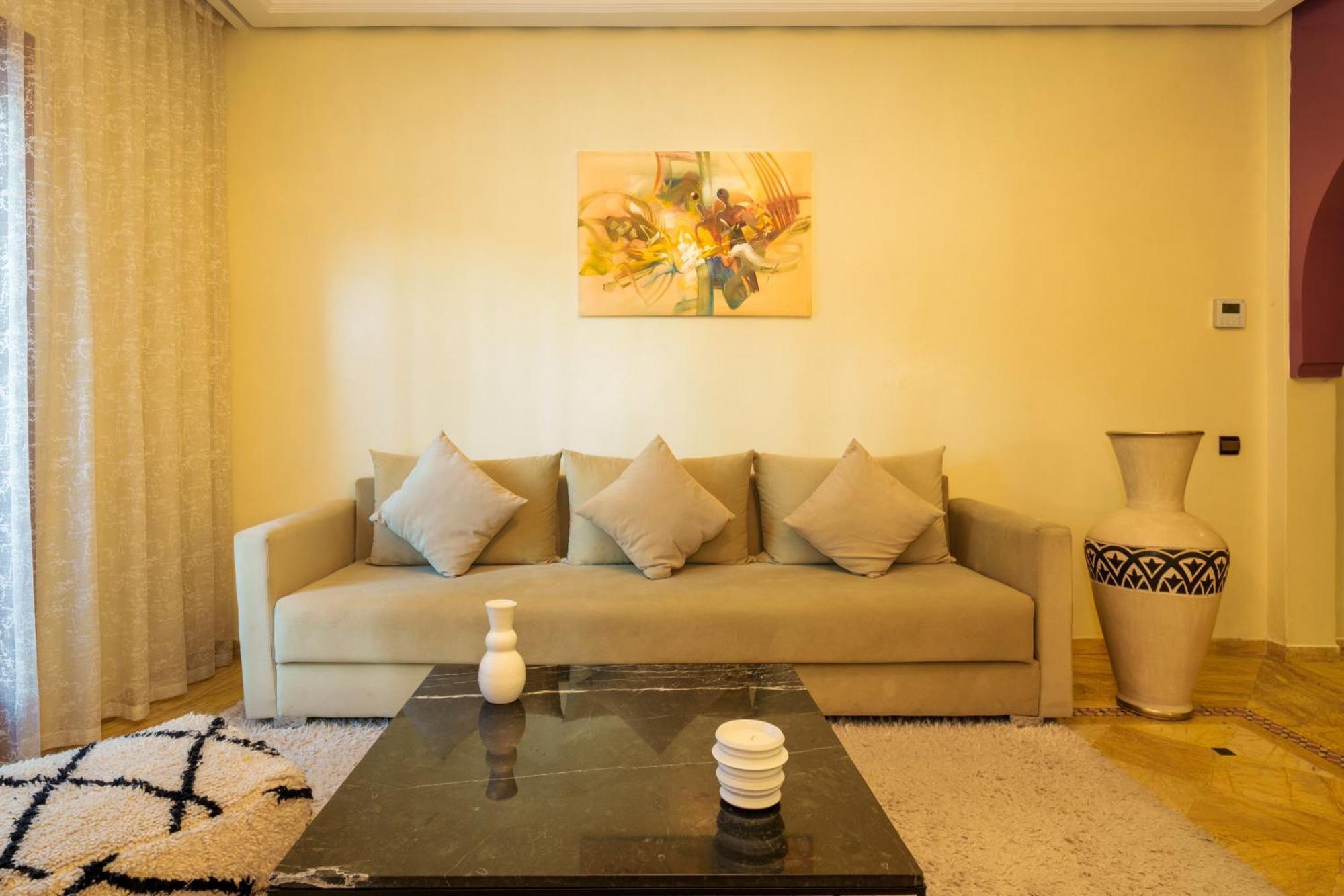 Appartement Haut Standing Gueliz Plaza Avec Vue Марракеш Екстер'єр фото