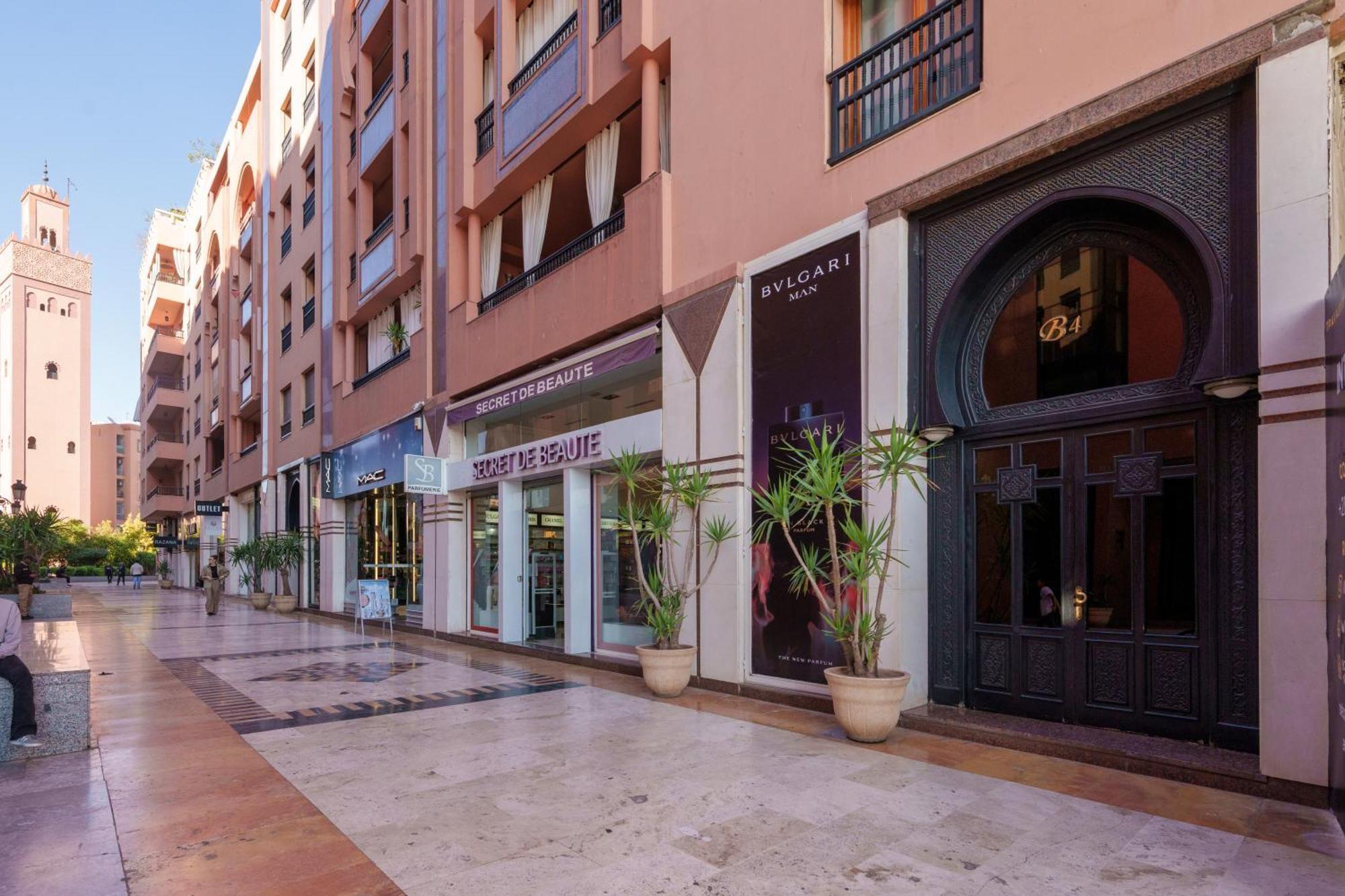 Appartement Haut Standing Gueliz Plaza Avec Vue Марракеш Екстер'єр фото
