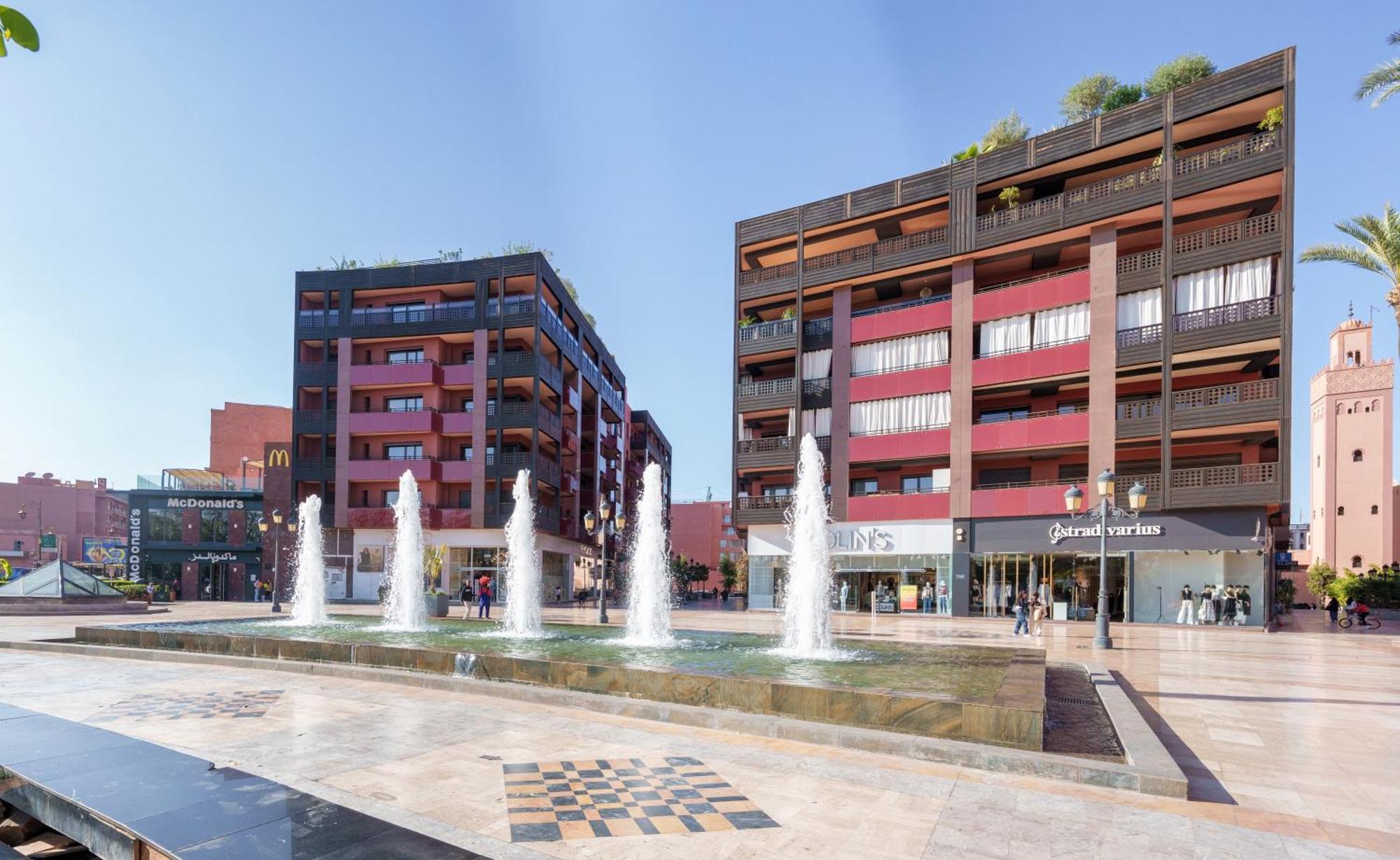 Appartement Haut Standing Gueliz Plaza Avec Vue Марракеш Екстер'єр фото